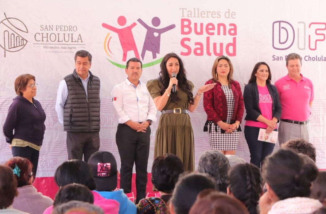 Arrancan los Talleres de Buena Salud,  Farmacia-DIF y Consultorio Móvil que recorrerá las 13 juntas auxiliares de San pedro Cholula