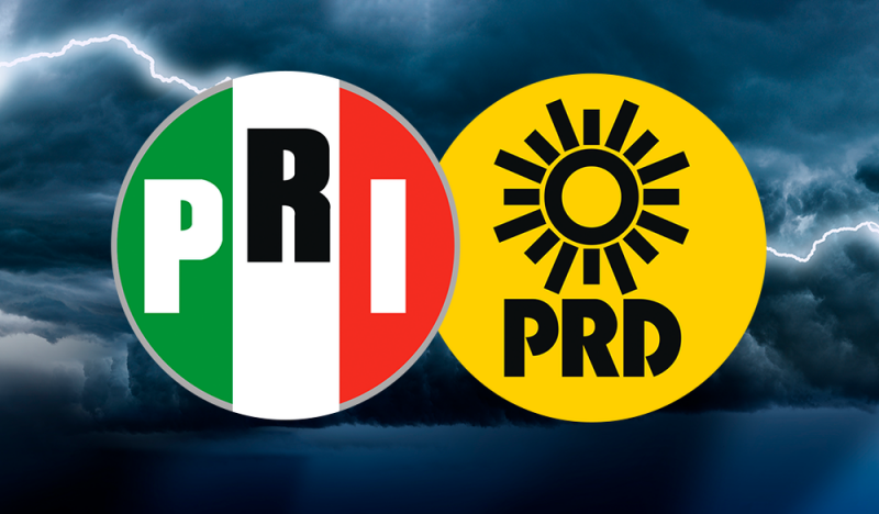 Confirman: PRI y PRD al borde de la extinción; pierden al 75% de sus militantes