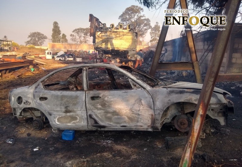 Autoridades reportan saldo blanco en incendio de Castillotla (Videos)