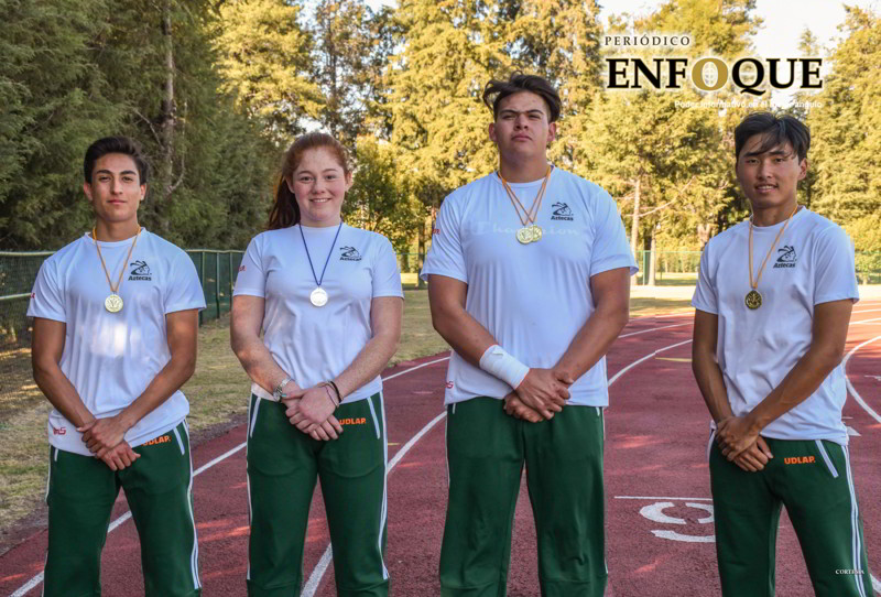 Aztecas dominó el Campeonato Estatal de Atletismo 