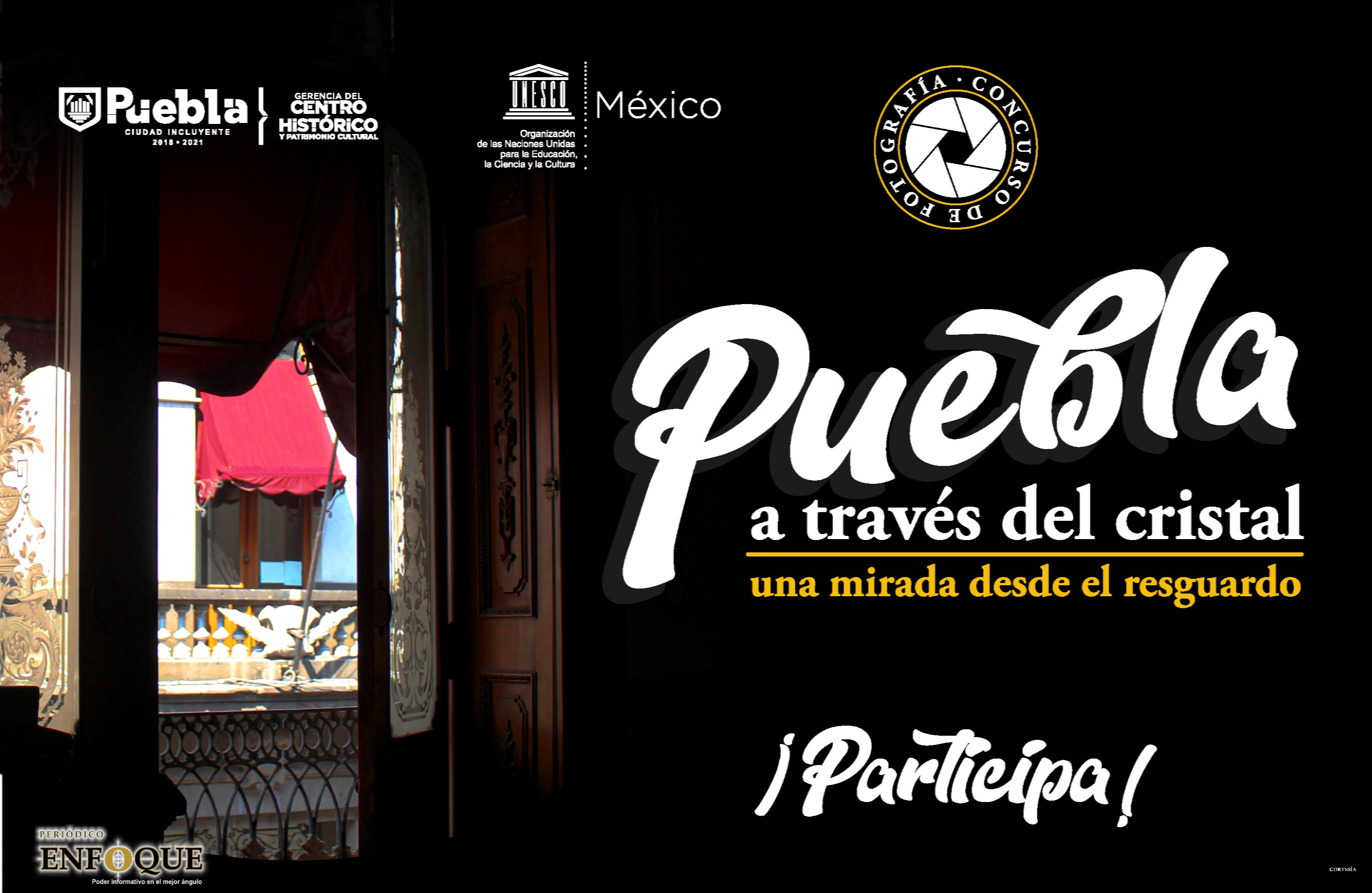Ayuntamiento invita a participar en concurso fotográfico “Puebla a través del cristal”