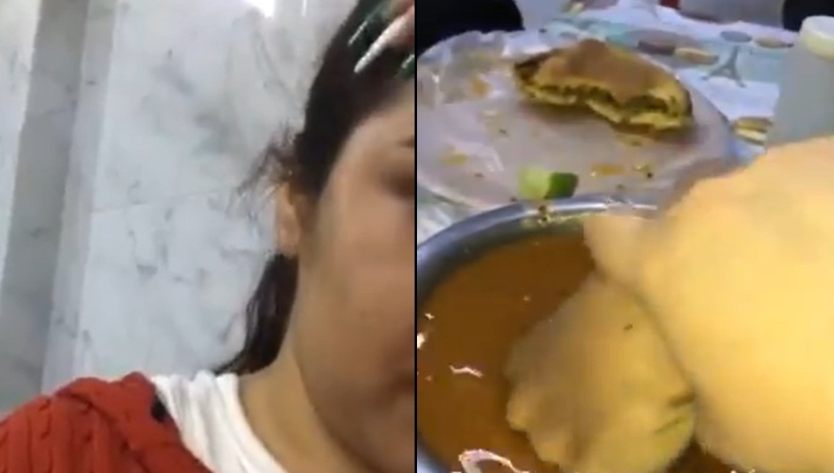 Lady Marrana: Exhiben a mujer de León que mete la mano en salsa de taquería (Video)