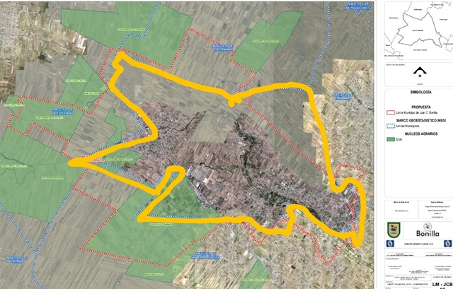 Acusan a INEGI ceder territorio de Juan C. Bonilla para Huejotzingo y San Pedro Cholula 