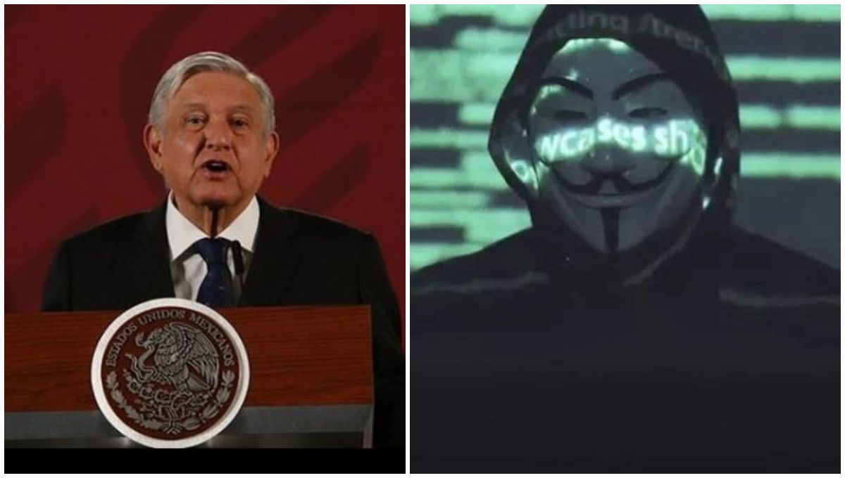 ¿Amenaza de hackeo? Anonymous podría ir contra la conferencia mañanera de AMLO