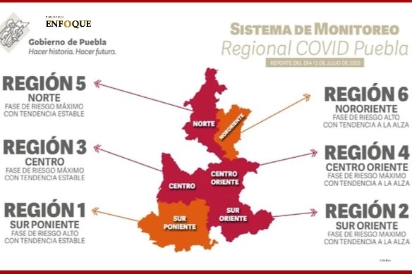 Tecamachalco en alerta máxima por Covid