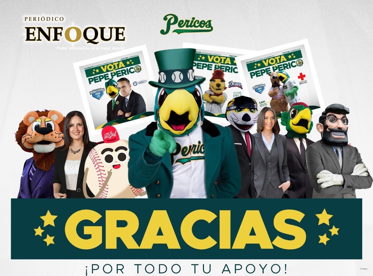 Pepe Perico se consagra como la mejor mascota de la Liga Mexicana de Béisbol 