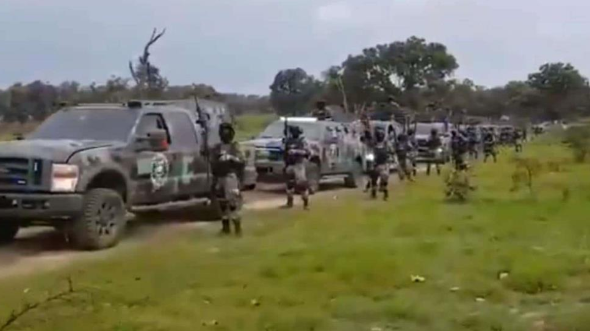 '¡Pura gente del señor Mencho!': Supuestos miembros del Cártel Jalisco presumen poderío militar