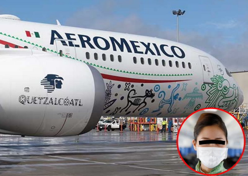 Aeroméxico cancela vuelo Madrid-México por personal con síntomas de covid-19