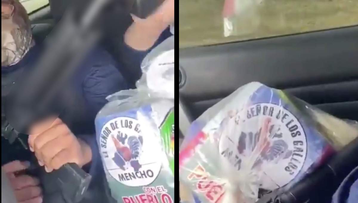 ¿Despensas de sangre? CJNG entrega apoyos en Colima para “esclavizar al pueblo”