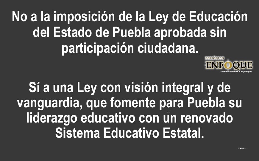 Exigen escuelas privadas modificaciones a la Ley de Educación Estatal