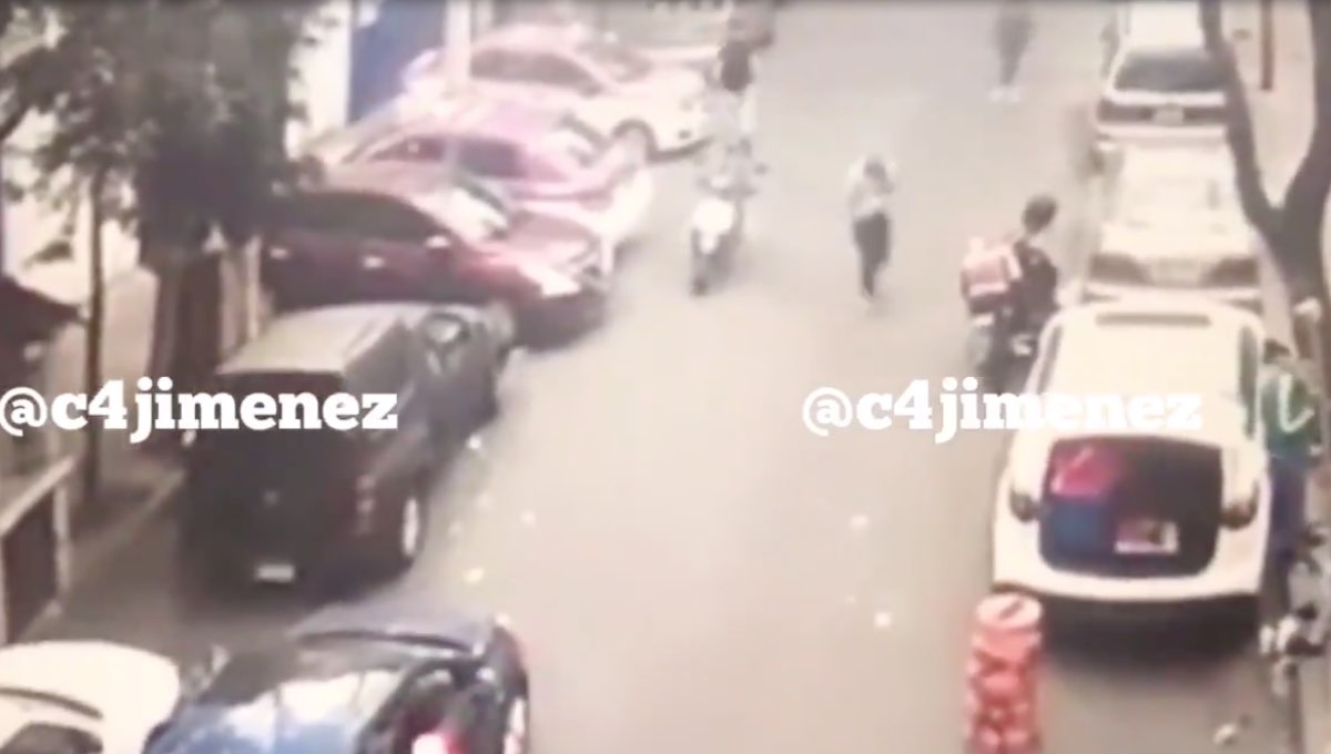 Difunden video del tiroteo en la colonia Anáhuac en la CDMX