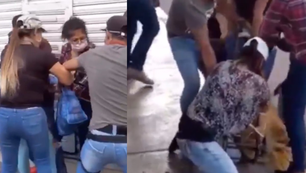 “¡Por favor, no!”: Inspectores arrastran por el suelo a vendedora ambulante en Edomex (Video)
