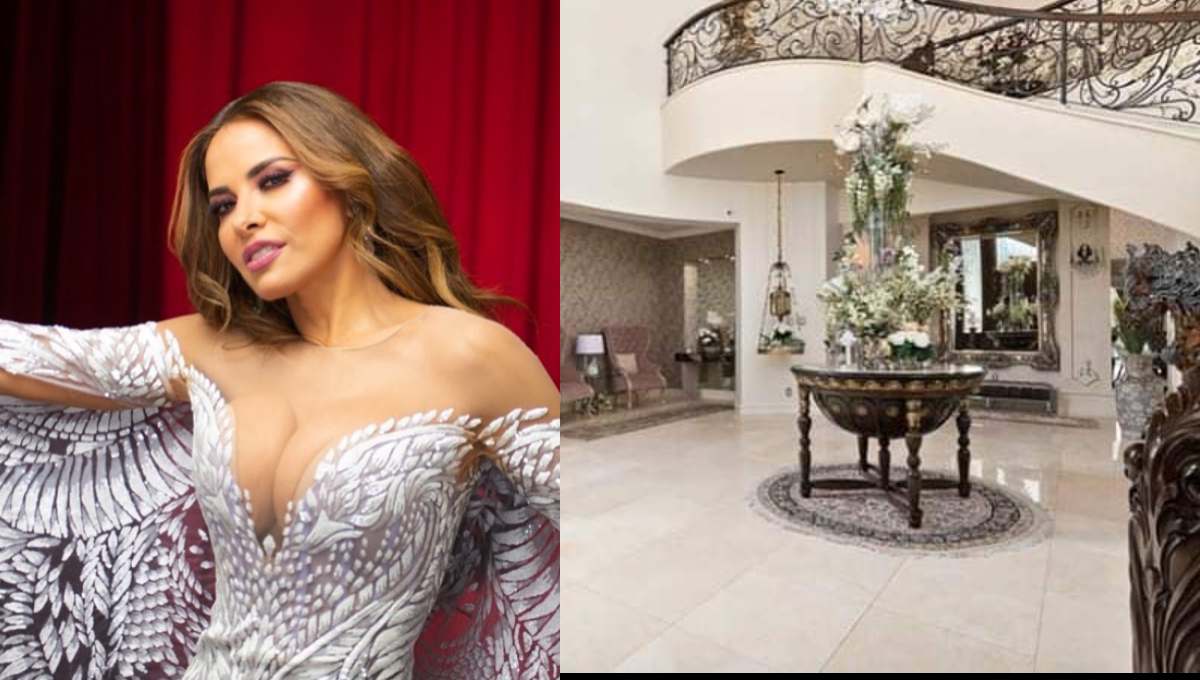 ¡Sí deja! Esta es la millonaria mansión de Gloria Trevi en EU (Fotos)