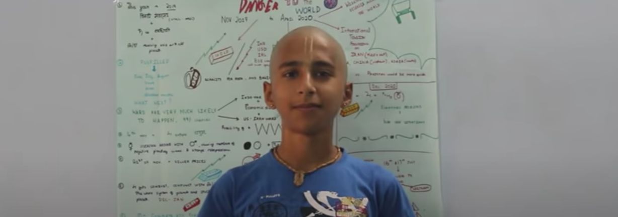 ¿Quién es Abhigya Anand, el niño que predijo la llegada del coronavirus?