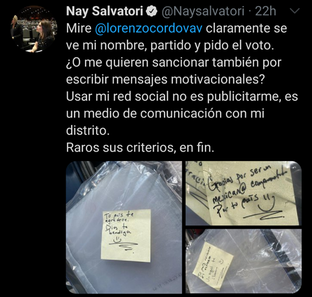 Lamenta diputada federal de Cholula sanción del INE tras entrega de apoyos 