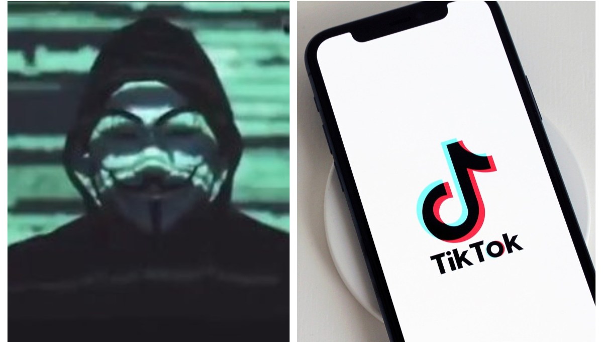 Anonymous acusa a TikTok de ser un programa de espionaje del gobierno chino