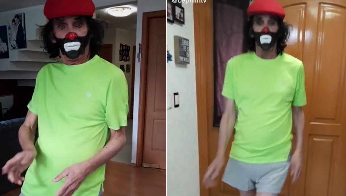 “¿Cómo desveo esto?”: Critican a Cepillín por hacer sexy challenge en TikTok (Video)