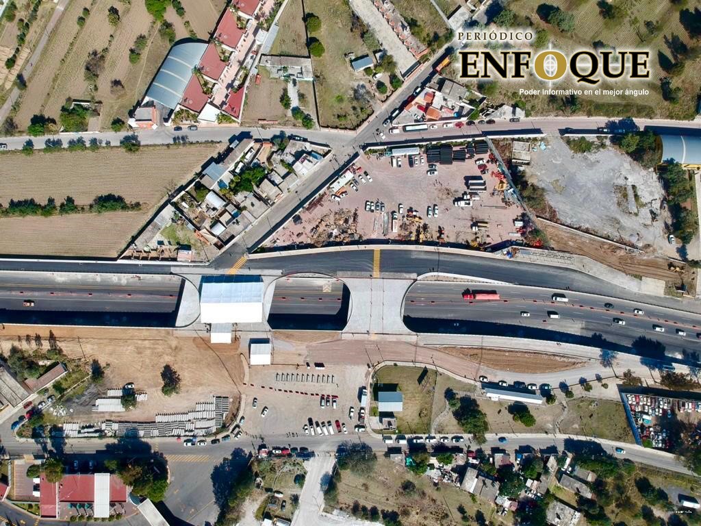 En septiembre culminarán trabajos del paso inferior vehicular Ocotoxco