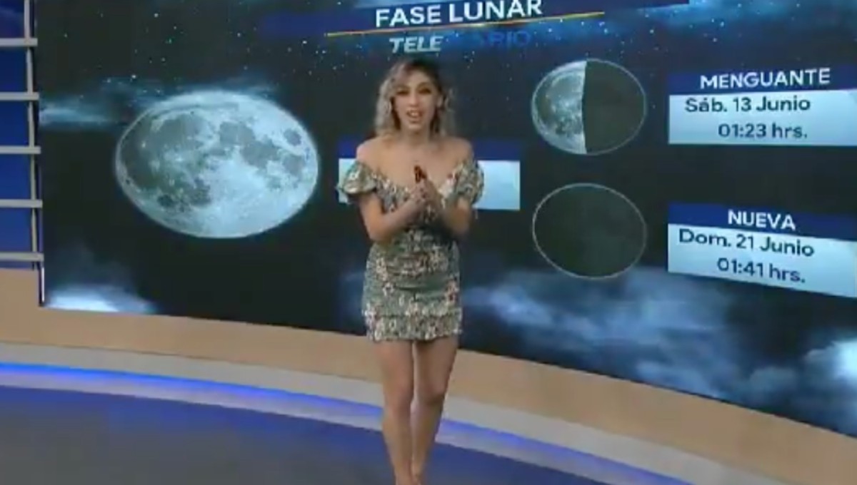 La tremenda caída de la chica del clima que se volvió viral (Video)
