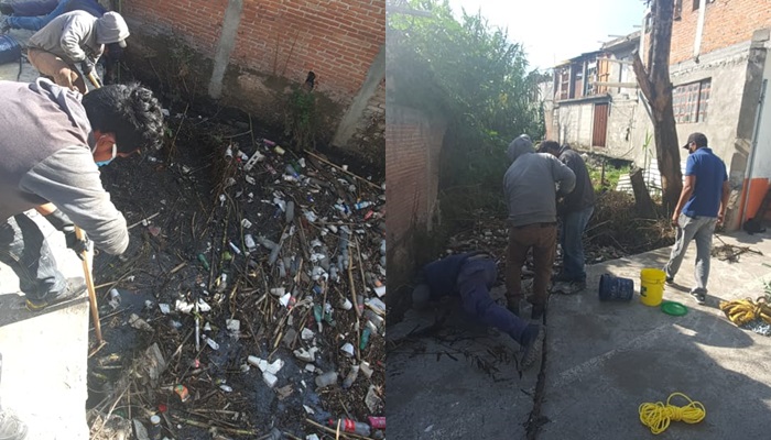 Exhorta San Pedro Cholula a evitar arrojar basura a cauces naturales de agua 