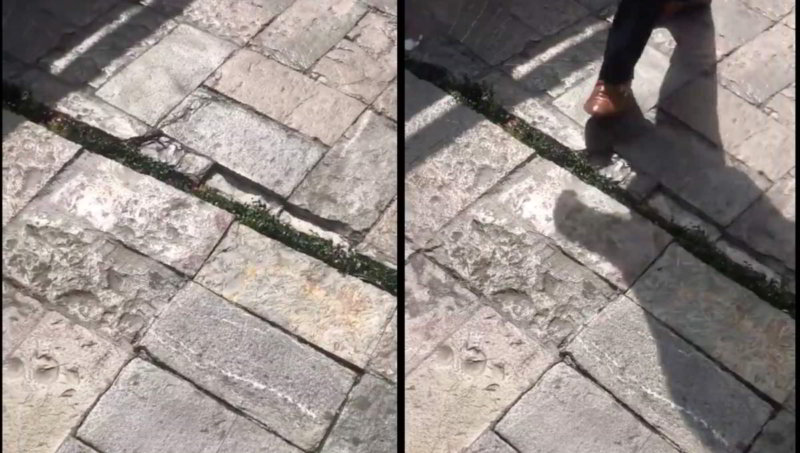 ¿Por qué se separaron las banquetas durante el sismo en la CDMX? (Video)