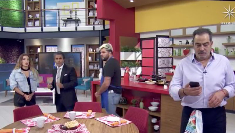 Así vivieron el temblor en el programa “Hoy” (Video)