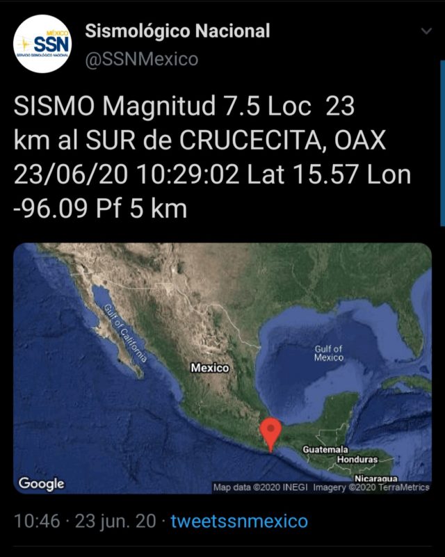 Sismo de 7.5 sacude a Tlaxcala; CEPC activa protocolos