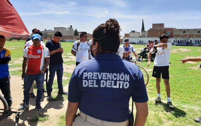 Exhortan autoridades de San Pedro Cholula a personas a quedarse en casa por Covid-19 