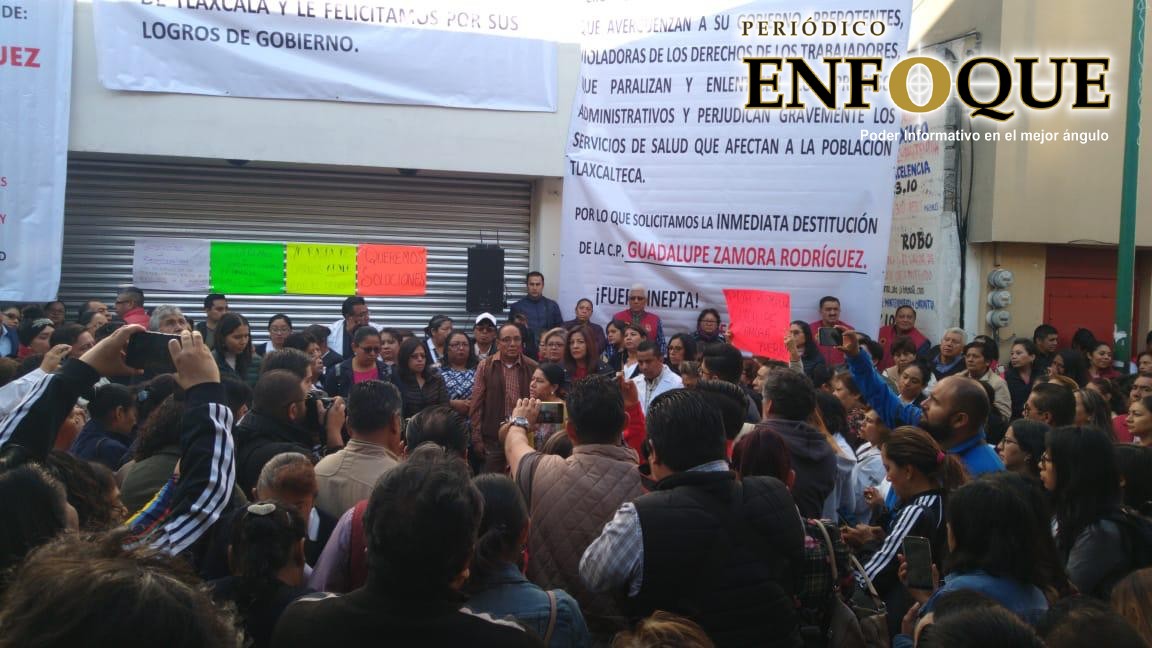 Exigen destitución de directora de administración de la SESA