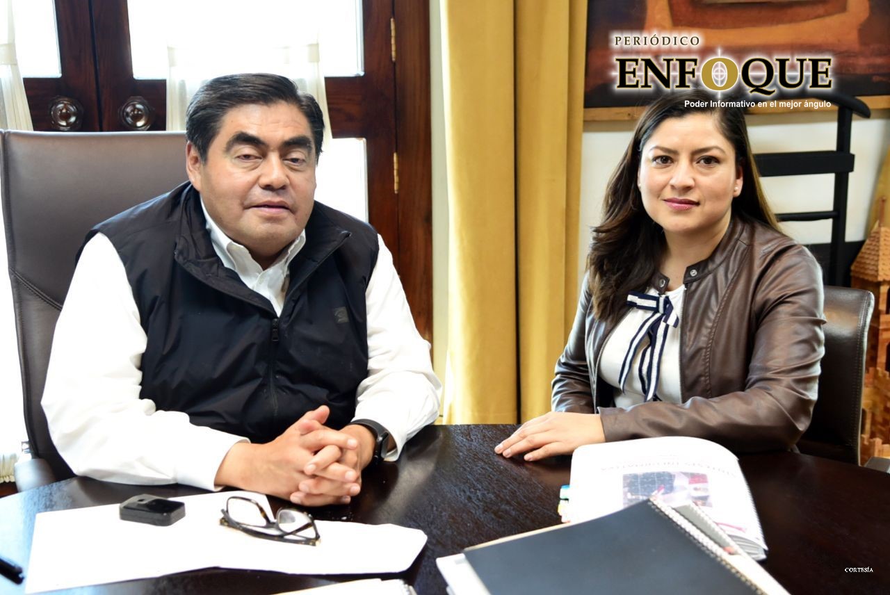 Rivera Vivanco y Miguel Barbosa se reunieron en el marco del paro nacional #UnDíaSinMujeres 