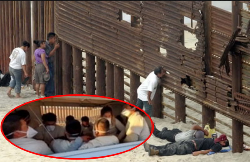 Polleros acatan medidas tras coronavirus y cruzan a migrantes a EU con cubrebocas