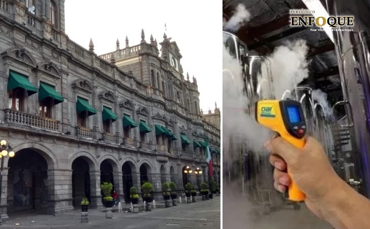 Ayuntamiento de Puebla comprará termómetros digitales para detectar Covid-19