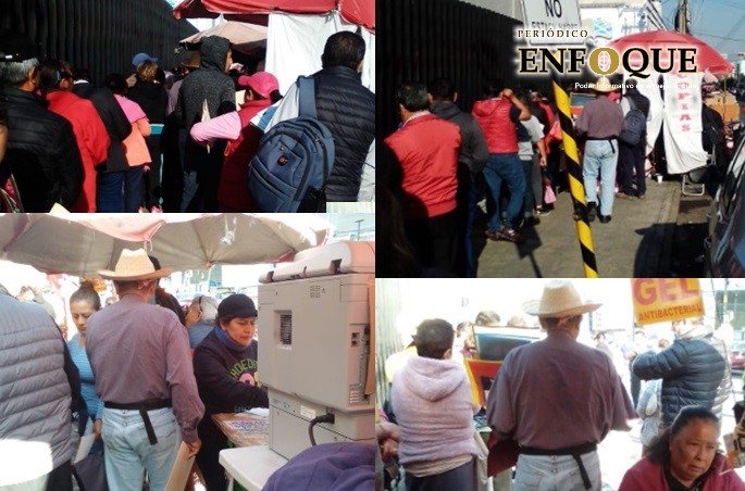 Pese a Covid-19, poblanos aglomeran zona de la SFA