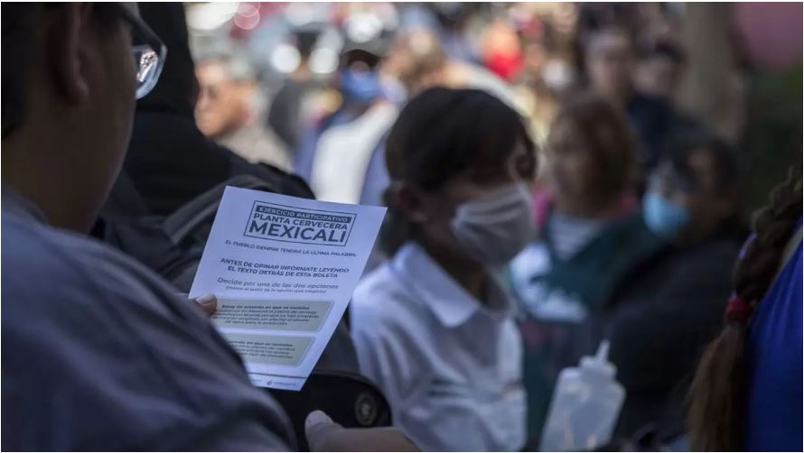 76.1% votó en Mexicali contra planta de Constellation; ya no habrá permisos, dice el Gobierno