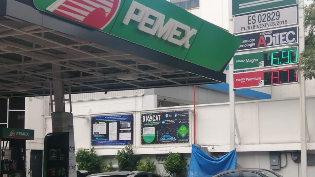 Gasolina ya se vende en menos de 15 pesos el litro en CDMX