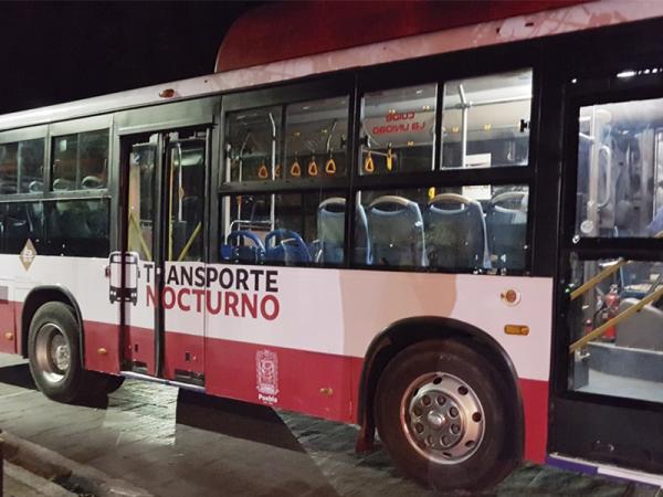 Suspende temporalmente transporte público nocturno
