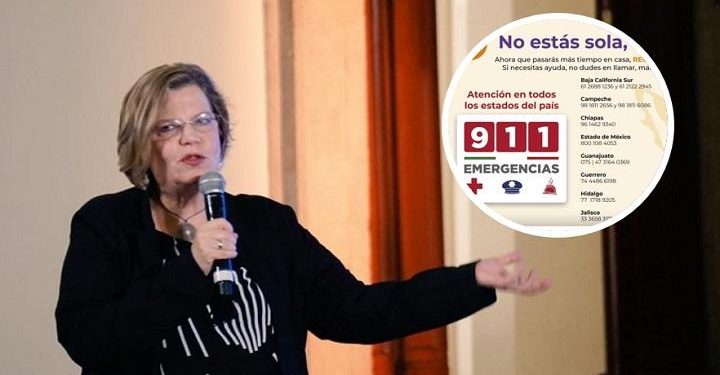 Gobierno habilita 911 para atender mujeres por violencia de género ante cuarentena de COVID-19