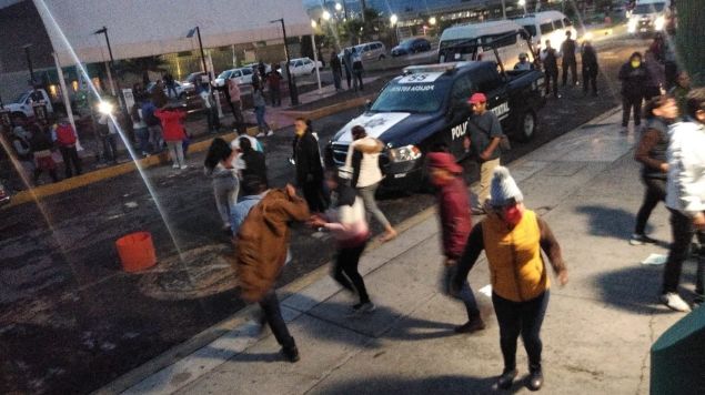 Violento ingreso de familiares de pacientes de Covid-19 en hospital de Ecatepec (Videos)