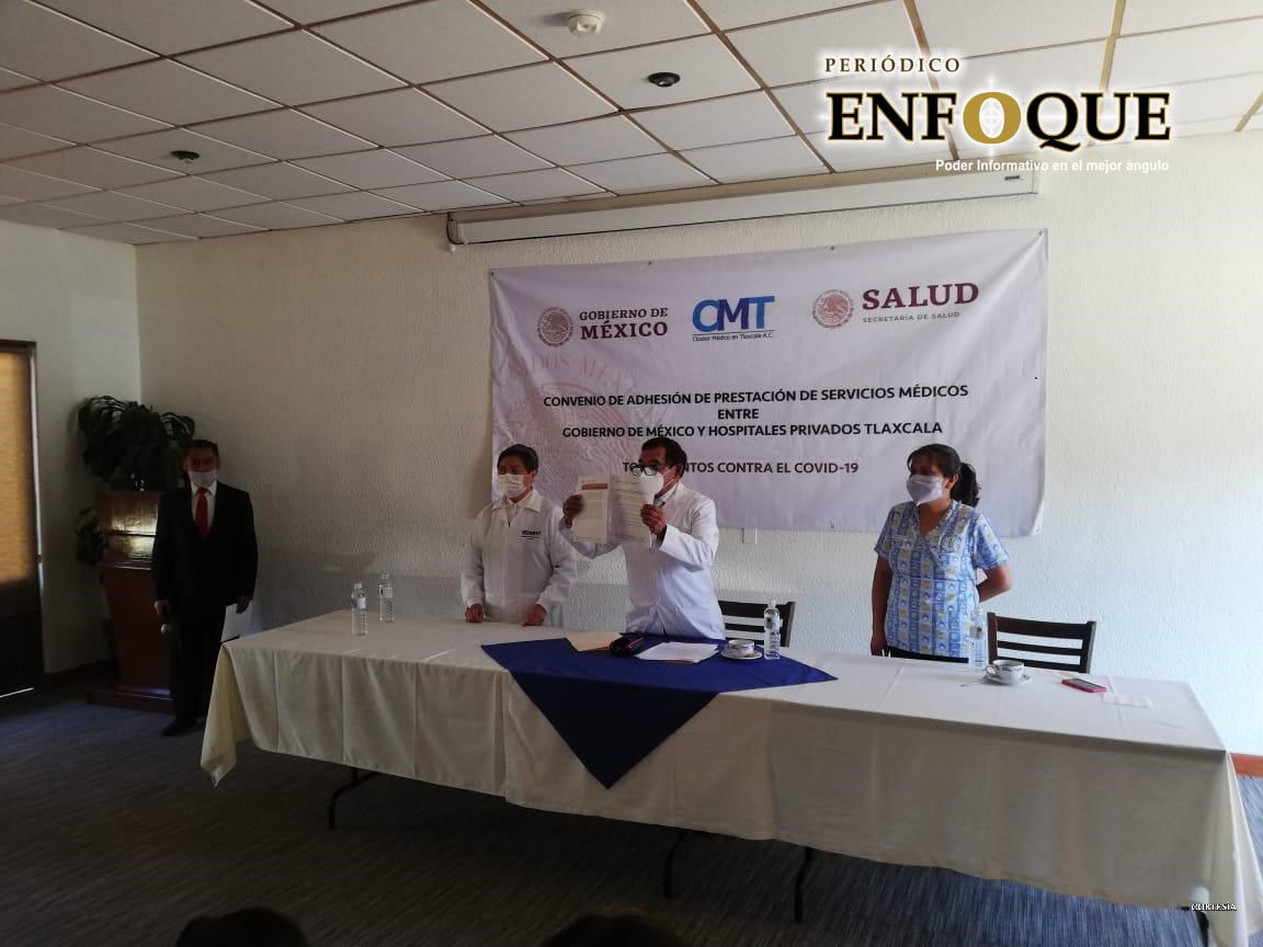 Clínicas privadas en Tlaxcala darán atención contra el Covid 19 
