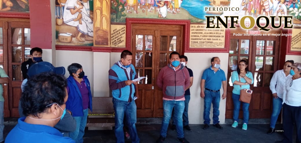 Logran acuerdo comerciantes y ayuntamiento de Chiautempan en temas de tianguis dominical