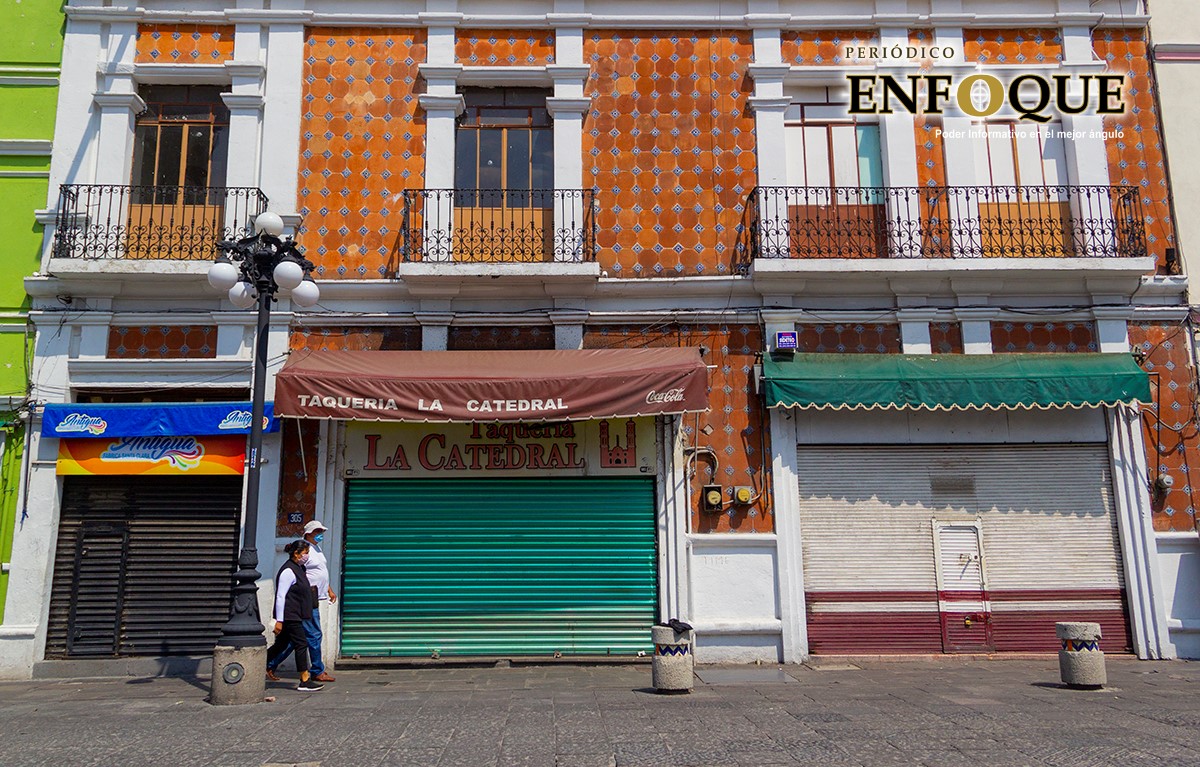 Comercios del Centro Historico agonizan por la pandemia