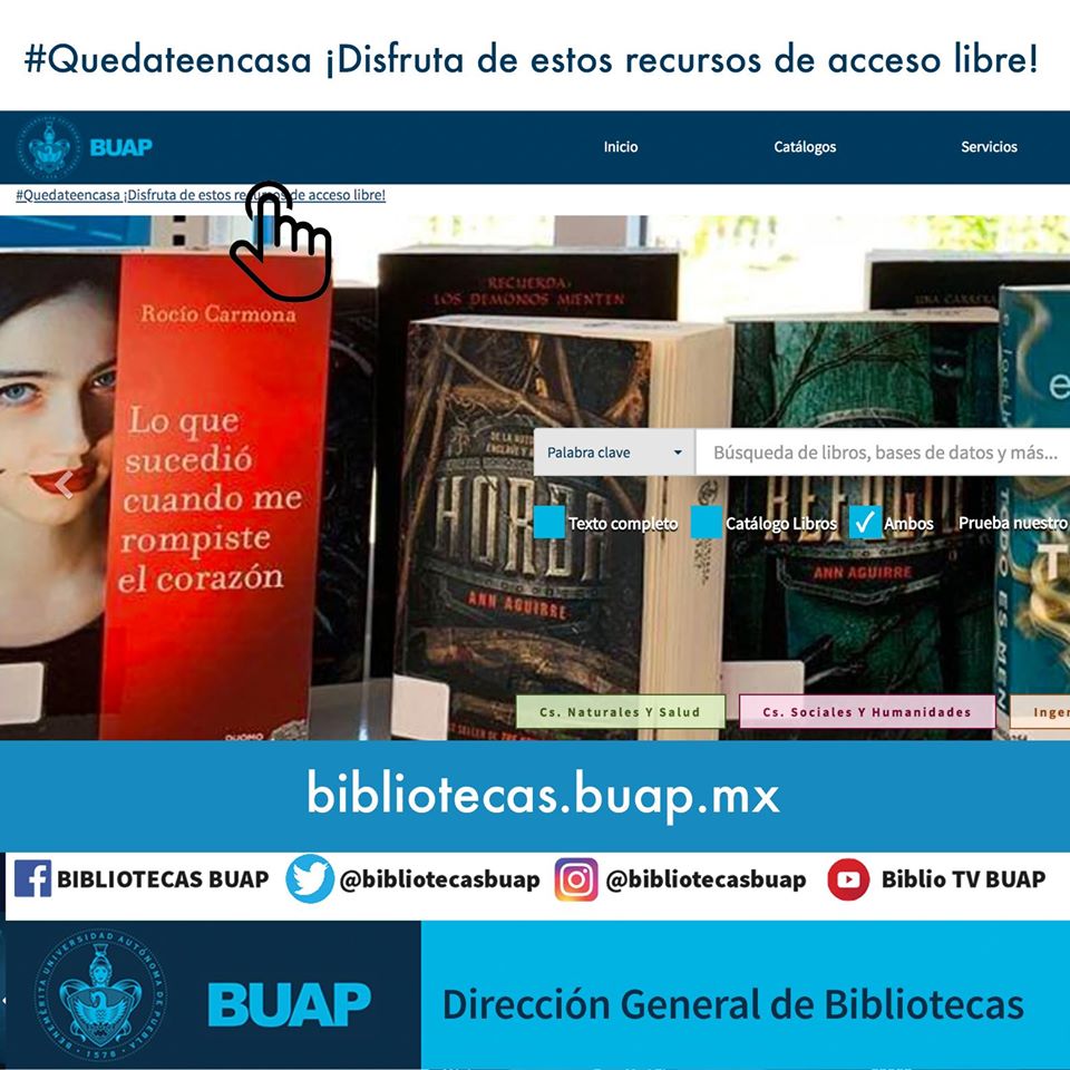 BUAP da acceso libre a su biblioteca en línea