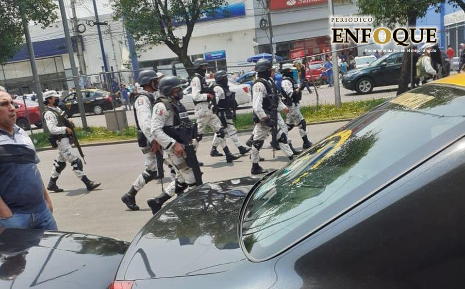 Guardia Nacional decomisa objetos prohibidos en la Fayuca