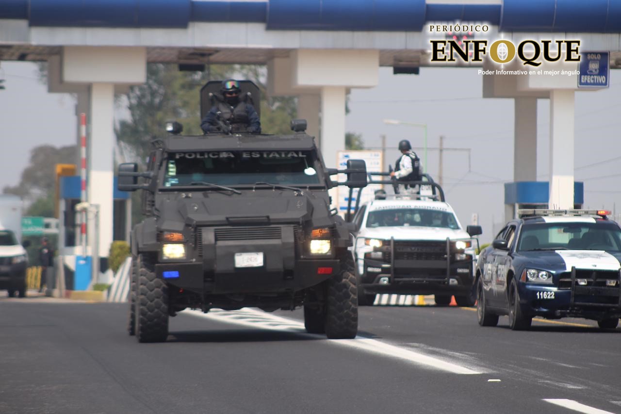 Se registra enfrentamiento entre maleantes y policías de Tlaxcala y Puebla tras diligencia 