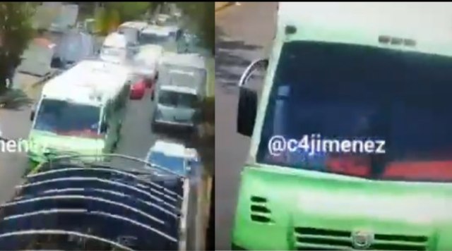 Asaltante de microbús muere en plena acera en CDMX (Video)