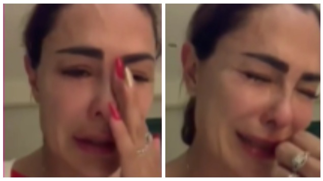 Filtran video de Ninel Conde llorando desconsolada por los maltratos de Giovanni Medina