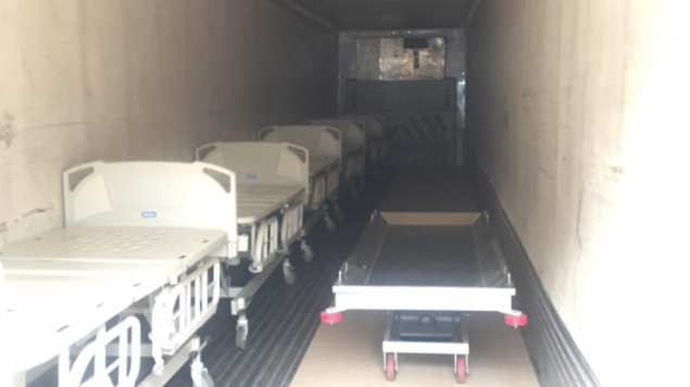 Edomex se previene; alquila 16 tráileres para cadáveres de pacientes COVID-19