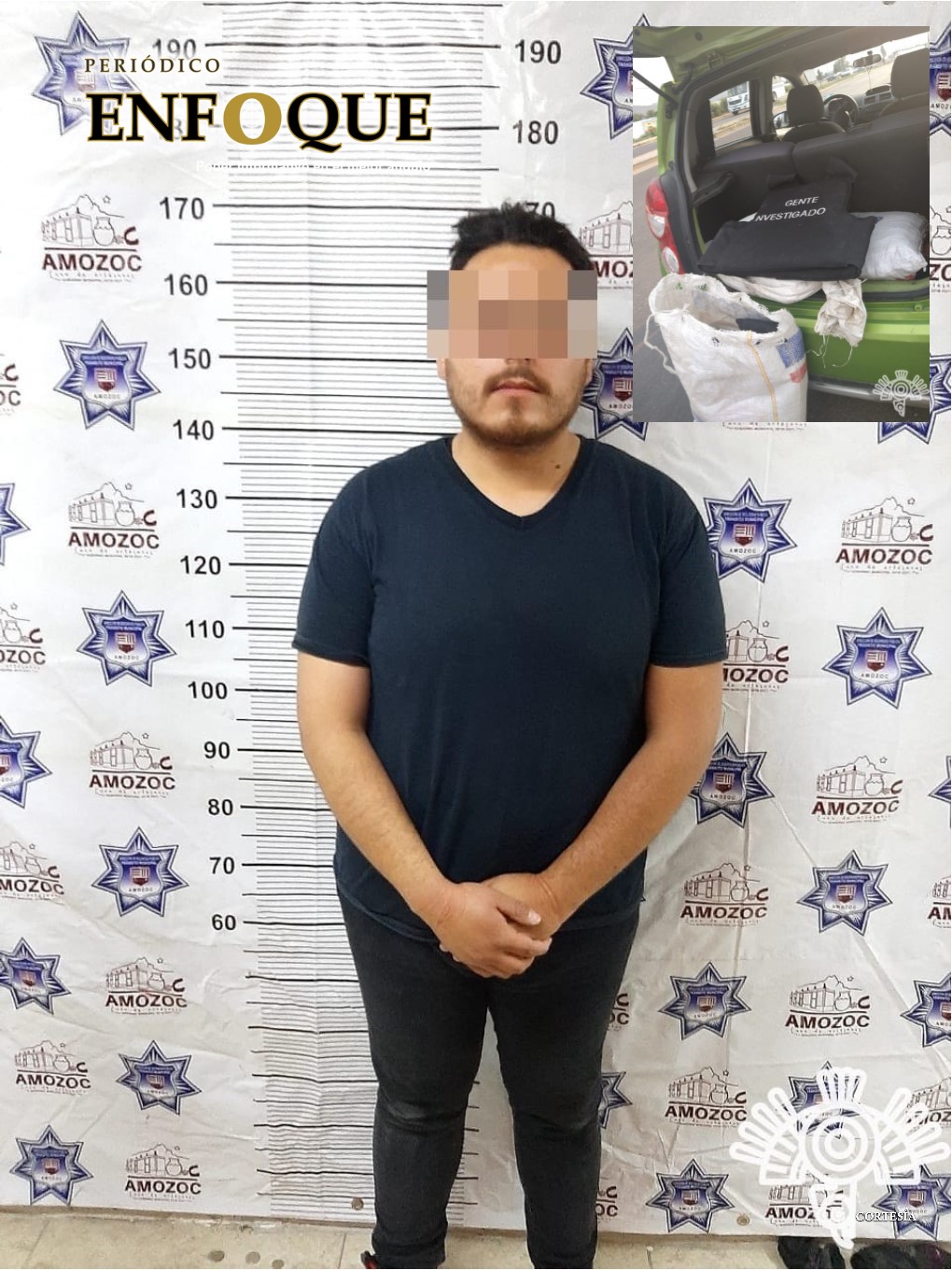 Por transportar chalecos policíacos antibalas apócrifos; detienen a sujeto en Amozoc