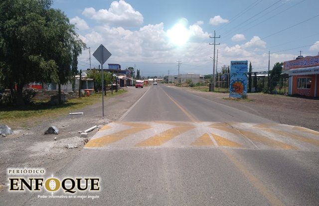 Pide Arriaga retiren topes en Paso de Cortés en Cholula por ser ruta de evacuación 