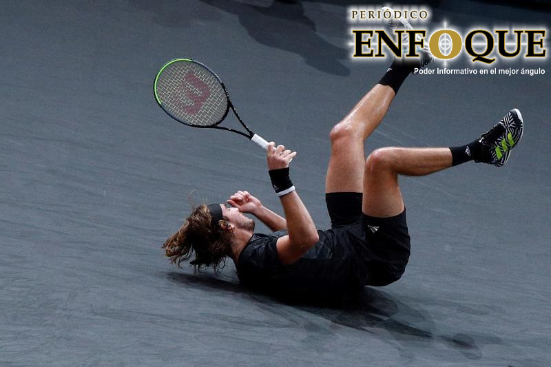 Cae Tsitsipas en la primera ronda del Rolex Masters 